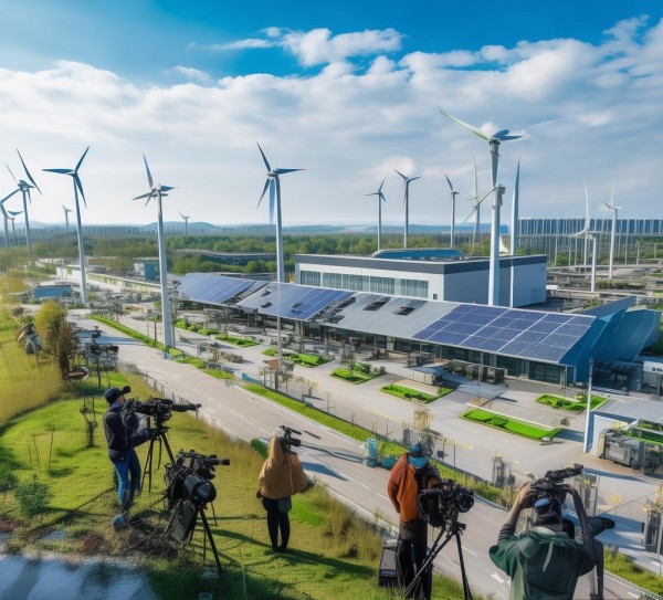 嘉善县新能源行业宣传片拍摄，专业影像赋能，共绘绿色能源发展新图景